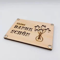 Geldgeschenk | Geschenkkarte aus Holz | Dankeschön | Danke | Geldgeschenk Verpackung | Geschenkverpackung | Kleinigkeit