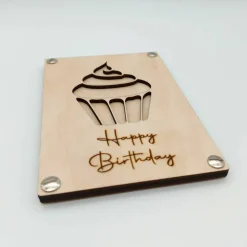 Geldgeschenk | Geschenkkarte aus Holz | Happy Birthday | Geburtstag | Geldgeschenk Verpackung | Geschenkverpackung