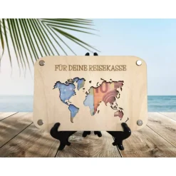 Geldgeschenk - Urlaub / Geld schenken / Geschenkverpackung / Geschenkidee / Verpackung für Geld / Geburtstagsgeschenk lu