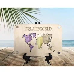 Geldgeschenk - Urlaub / Geld schenken / Geschenkverpackung / Geschenkidee / Verpackung für Geld / Geburtstagsgeschenke