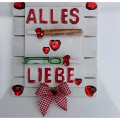 Geldgeschenk ALLES LIEBE  Geschenk Vatertag  Geburtstag Ostern Weihnachten Hochzeit Valentinstag Muttertag Shabby Stil