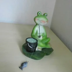 Geldgeschenk Angler – Frosch mit Angel & Kröten, Geschenkidee für Angler, Deko im SaBienchenshop
