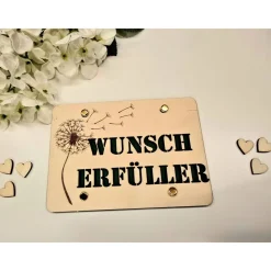 Geldgeschenk aus 3 mm Sperrholz + Kartonhintergrund