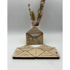 Geldgeschenk aus Holz – Geschenkkartenhalter & Wunscherfüller für Geburtstag, Valentinstag & besondere Anlässe