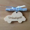 Geldgeschenk Auto "Urlaubsgeld" aus Holz