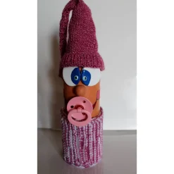 Geldgeschenk BABY PINK Geschenk zur Babyparty Geburt Taufe Dekoration  fürs Babyzimmer Upcycling Flasche