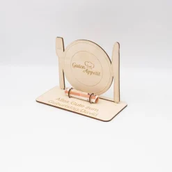 Geldgeschenk Besteck - aus Holz personalisiert