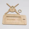 Geldgeschenk Billard - aus Holz personalisiert