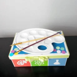 Geldgeschenk Box Geburtstag, Kunst, Maler, Zeichnung, Geburtstagsgeschenk