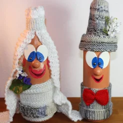 Geldgeschenk BRAUTPAAR Geschenk zur Hochzeit oder Hochzeitsdeko Braut und Bräutigam