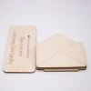 Geldgeschenk Briefumschlag - aus Holz personalisiert