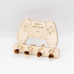 Geldgeschenk Controller - aus Birkenholz - kreative Art Geld zu verschenken