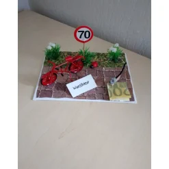Geldgeschenk Fahrrad – Kreative Geschenkverpackung für Radfahrer zum runden Geburtstag