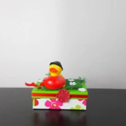 Geldgeschenk Feuerwehrmann, Feuerwehr, Beruf, Ente, Geburtstagsgeschenk