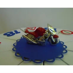 Geldgeschenk  Füherschein  Zum 18 Geburtstag Motorrad Verpackung Schachteltorte Papiertorte Torte Geschenk