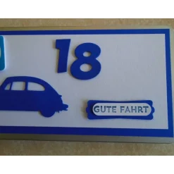 Geldgeschenk Führerschein 18 Geburtstag Schokoladengeschenk Geldgeschenkdose Verpackung Schokolade Geschenkdose