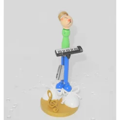 Geldgeschenk für Klavierspieler – Handgefertigte Figur als originelles Geschenk zur Musik und Geburtstag