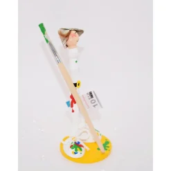 Geldgeschenk für Maler – Originelles Geschenk zum Geburtstag aus Holz, handgemachte Figur