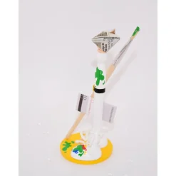 Geldgeschenk für Maler – Originelles Geschenk zum Geburtstag aus Holz, handgemachte Figur