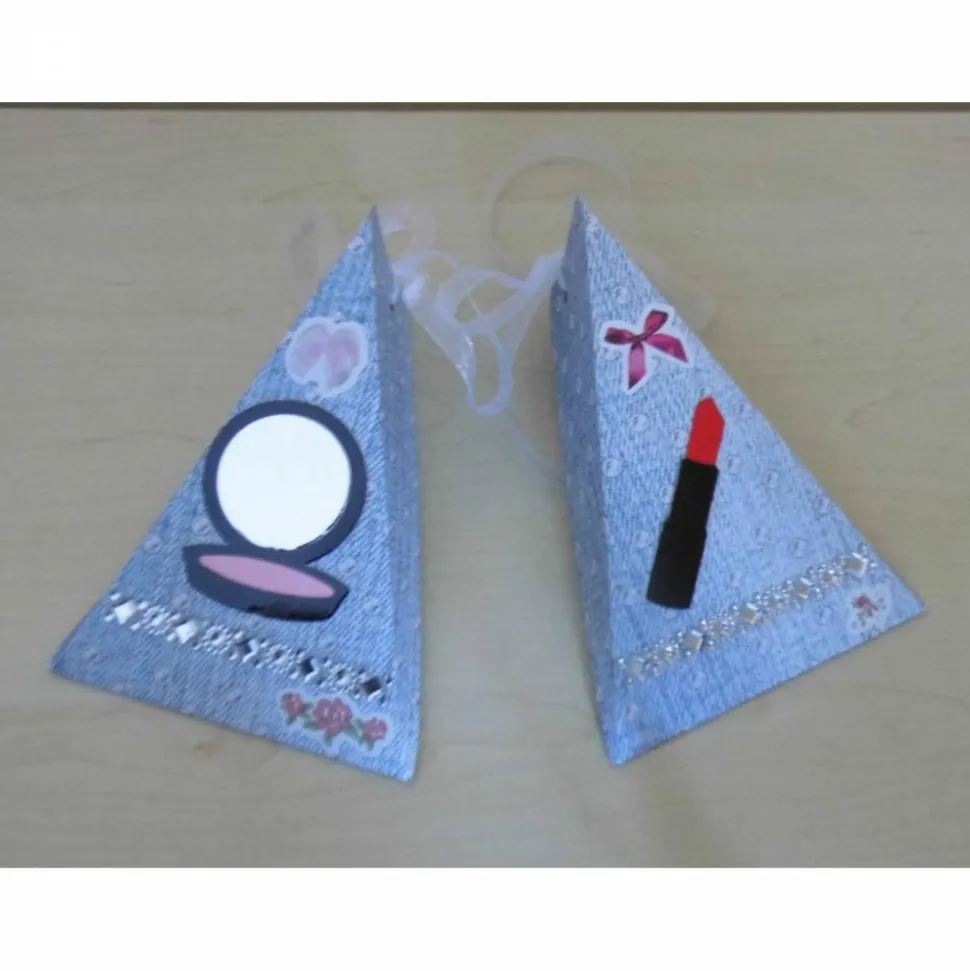 Geldgeschenk Geburtstag & Jugendweihe für Mädchen und Frauen – Dreieckschachtel personalisiert