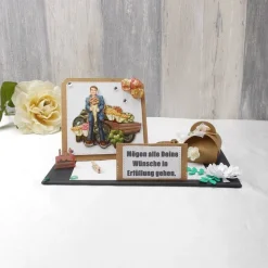 Geldgeschenk Geburtstag Florist, Gärtner, Blumenverkäufer, Blumenliebhaber Geldgeschenk, Geburtstagsgeschenk,