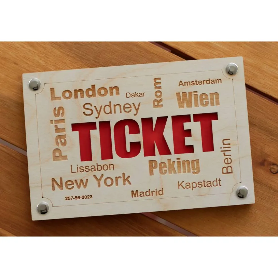 Geldgeschenk Geburtstag, Geldgeschenk Reise, Hochzeit, Welt Reise, Ticket, Reisegutschein, Wunscherfüller, Reisekasse