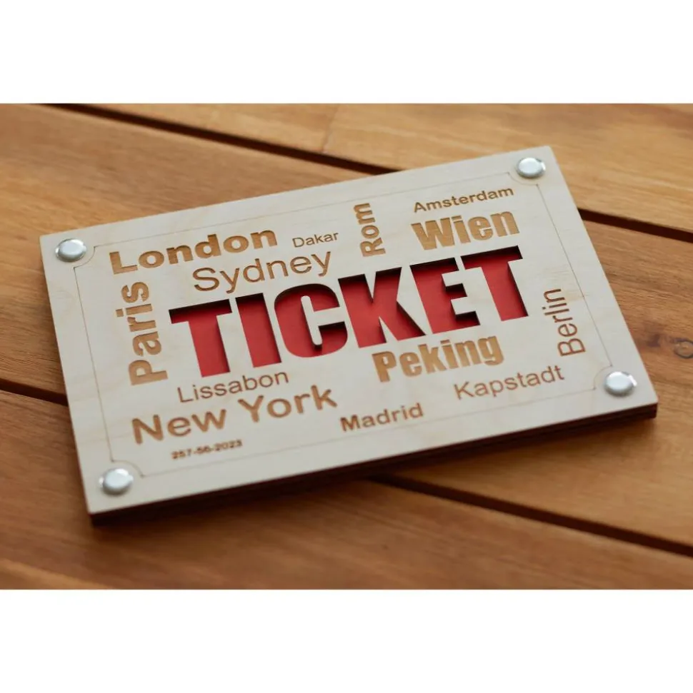 Geldgeschenk Geburtstag, Geldgeschenk Reise, Hochzeit, Welt Reise, Ticket, Reisegutschein, Wunscherfüller, Reisekasse