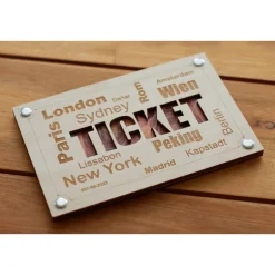 Geldgeschenk Geburtstag, Geldgeschenk Reise, Hochzeit, Welt Reise, Ticket, Reisegutschein, Wunscherfüller, Reisekasse