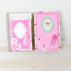 Geldgeschenk Geburtstag, Glückwunschkarte in Geschenkverpackung, rosa Nr.4