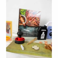 Geldgeschenk Geburtstag,  Grillen, mit Kochbuch, lustig, Geschenk für Männer