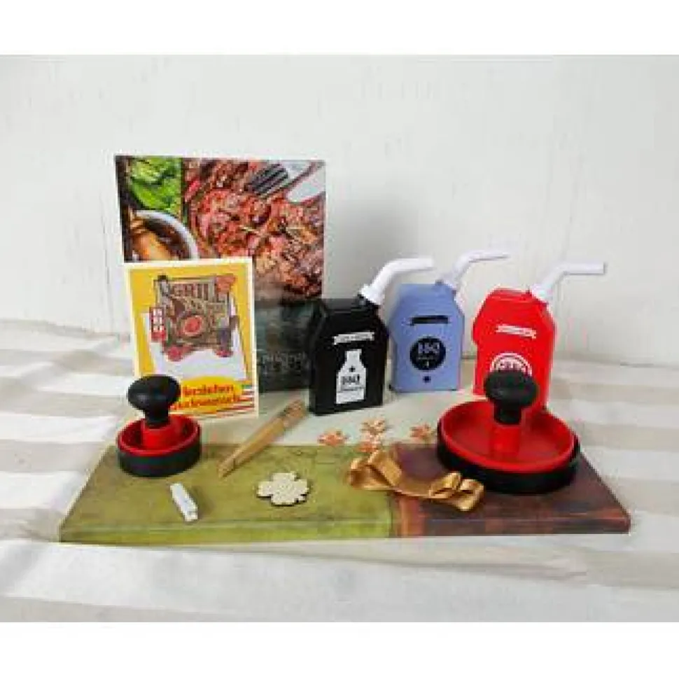 Geldgeschenk Geburtstag,  Grillen, mit Kochbuch, lustig, Geschenk für Männer