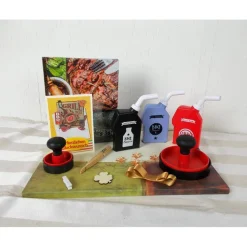 Geldgeschenk Geburtstag,  Grillen, mit Kochbuch, lustig, Geschenk für Männer