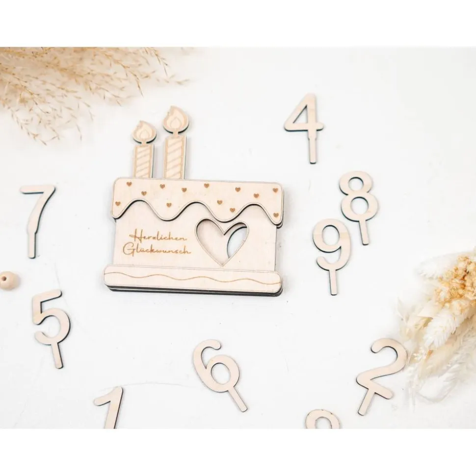 Geldgeschenk Geburtstag I Holz Torte I Geschenkverpackung I Geschenkidee I Wunscherfüller I Geldgeschenk Geburtstag