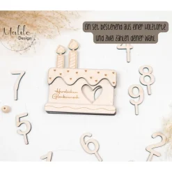 Geldgeschenk Geburtstag I Holz Torte I Geschenkverpackung I Geschenkidee I Wunscherfüller I Geldgeschenk Geburtstag