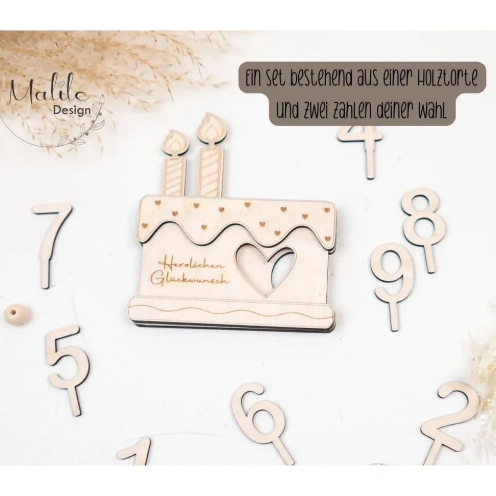 Geldgeschenk Geburtstag I Holz Torte I Geschenkverpackung I Geschenkidee I Wunscherfüller I Geldgeschenk Geburtstag