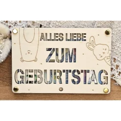 Geldgeschenk Geburtstag Kind Geburtstagskarte personalisiert