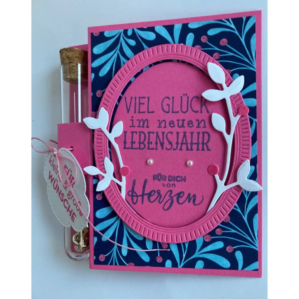 Geldgeschenk Geburtstag Reagenzglas Blumen Röhrchen Geldverpackung Wunscherfüller Geschenkidee Frauen