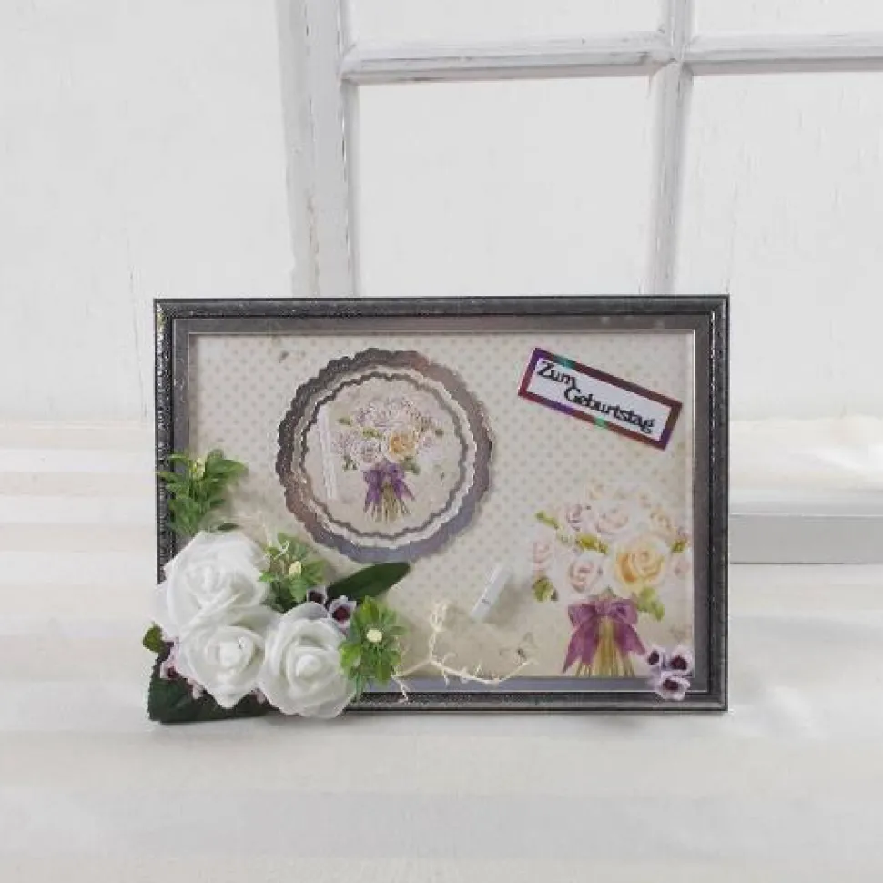 Geldgeschenk Geburtstag,mit Blüten, Geschenk für Freundin, Geburtstagsgeschenk