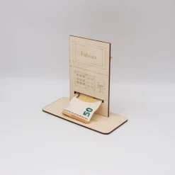 Geldgeschenk Geldautomat - aus Holz personalisiert