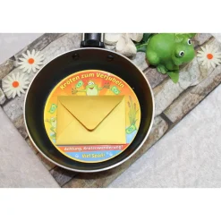 Geldgeschenk, Geldverpackung  - Ein paar Kröten zum Verjubeln -