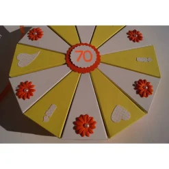 Geldgeschenk, Geschenk zum 70. Geburtstag, Geldgeschenkverpackung,  Geschenkschachtel zum Geburtstag, Geschenke für das Geburtstagskind