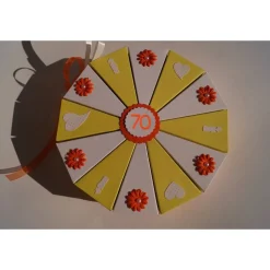 Geldgeschenk, Geschenk zum 70. Geburtstag, Geldgeschenkverpackung,  Geschenkschachtel zum Geburtstag, Geschenke für das Geburtstagskind