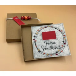 Geldgeschenk, Geschenkbox, Gutscheinbox, .., zum Schulanfang.....Einschulungskarte...