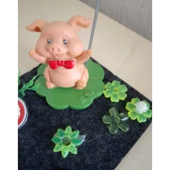 Geldgeschenk Glücksschwein zum 40. Geburtstag - oder eine andere runde Zahl