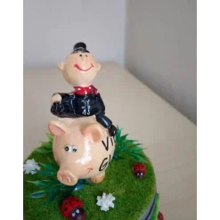 Geldgeschenk Glücksschwein Metalldose – Originelle Geschenkbox für Geburtstag, Abitur & Jubiläum - Jahrestag