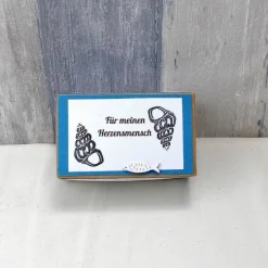 Geldgeschenk Glücksstein, Delfin, Geburtstagsgeschenk, Weihnachtsgeschenk, Glücksbringer, Gutschein, Geschenk für, 1