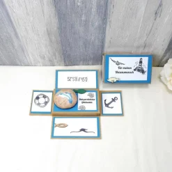 Geldgeschenk Glücksstein, Delfin, Geburtstagsgeschenk, Weihnachtsgeschenk, Glücksbringer, Gutschein, Geschenk für, 2