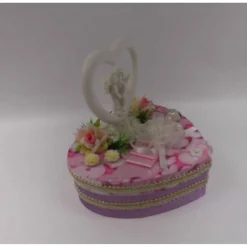 Geldgeschenk Herzbox Engel – Geschenkidee zur Hochzeit, Valentinstag & Verlobung | SaBienchenshop