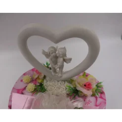 Geldgeschenk Herzbox Engel – Geschenkidee zur Hochzeit, Valentinstag & Verlobung | SaBienchenshop