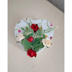 Geldgeschenk Herzbox mit Glücksklee & Marienkäfer – Geschenkidee für Muttertag, Abitur & Geburtstag
